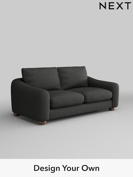 Tweedy Blend Easy Clean/Charcoal Grey Arches (AM2083) | £1,125