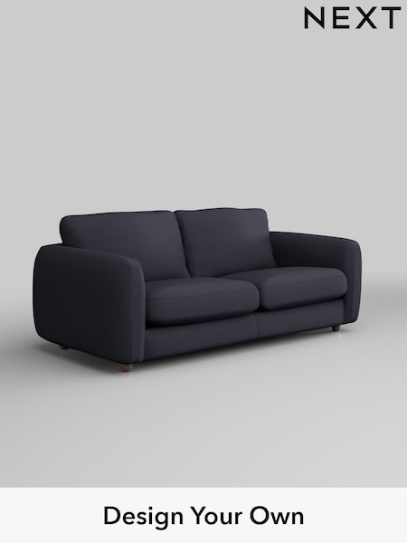 Tweedy Blend Easy Clean/Dark Slate Blue Aiden (AM2118) | £1,125