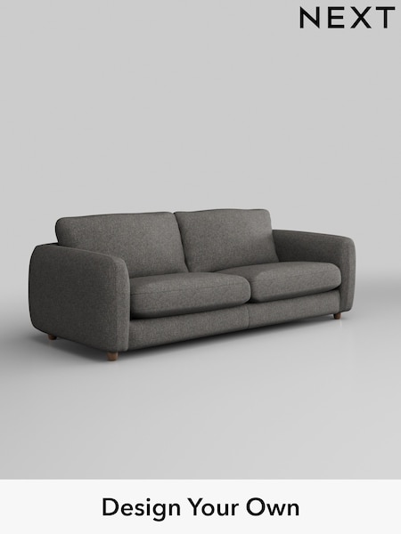 Tweedy Blend Easy Clean/Dark Grey Aiden (AM2130) | £1,225