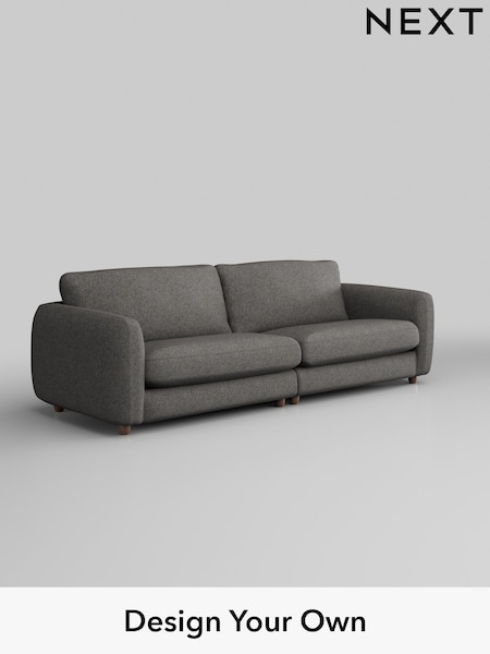 Tweedy Blend Easy Clean/Dark Grey Aiden (AM2130) | £1,325