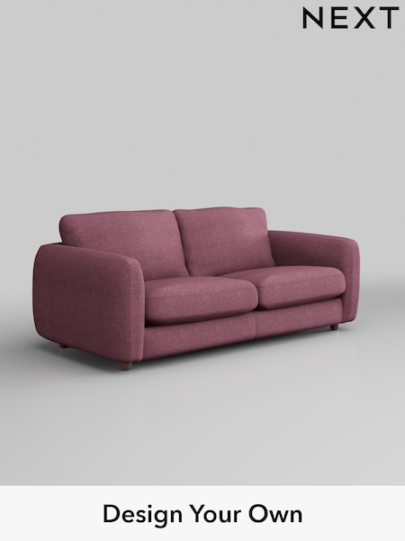Tweedy Blend Easy Clean/Mid Mulberry Purple Aiden (AM2136) | £1,125