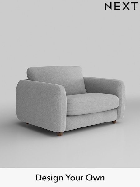 Tweedy Blend Easy Clean/Light Silver Grey Aiden (AM2138) | £825