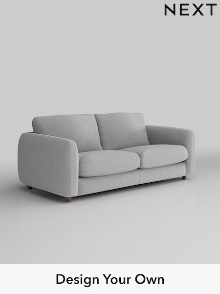 Tweedy Blend Easy Clean/Light Silver Grey Aiden (AM2138) | £1,125