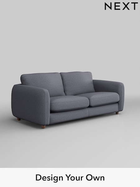 Tweedy Blend Easy Clean/Mid Slate Blue Aiden (AM2141) | £1,125