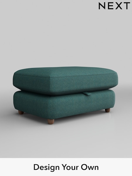 Tweedy Chenille/Dark Teal Green Aiden (AM2148) | £450