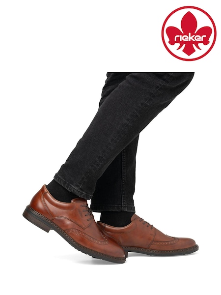 Rieker Mens Brogue Shoes (AM2261) | £85