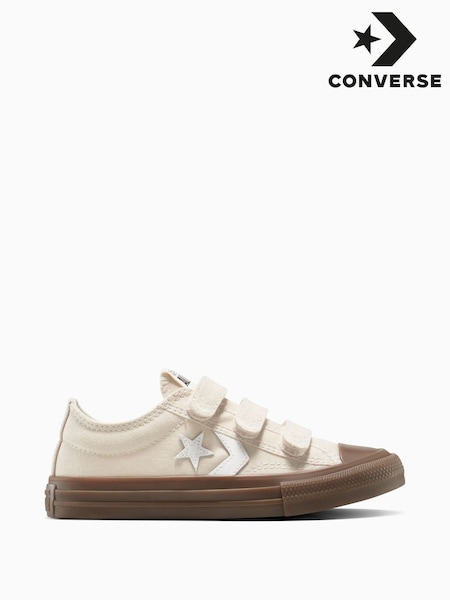 Converse Brown Junior Star Player 76 Gum Sole Trainers (AM2286) | £45