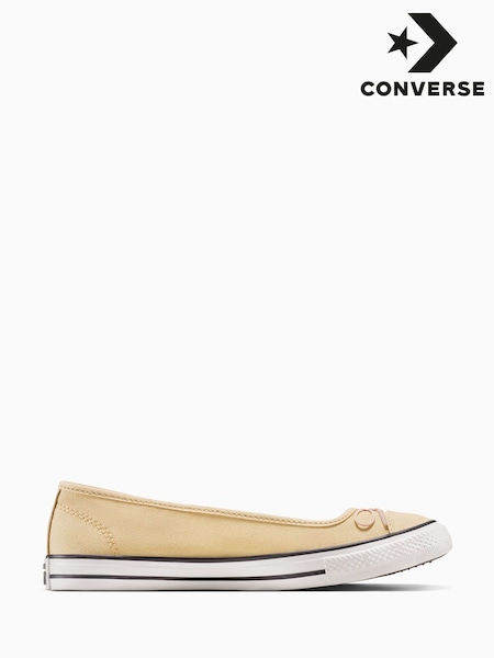 Converse Brown Chuck Taylor All Star Dainty Mary Jane Trainers (AM2289) | £55