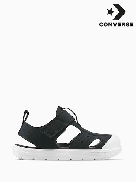 Converse Black Infant Chuck Taylor Aero Lite Sandals (AM2343) | £30