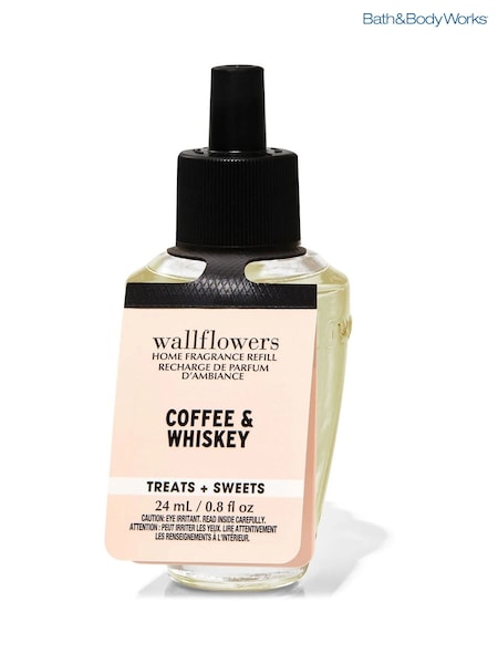 Bath & Body Works Coffee & Whiskey Wallflower Diffuser Fragrance Refill 0.8 fl oz / 24 ml (AM2738) | £9