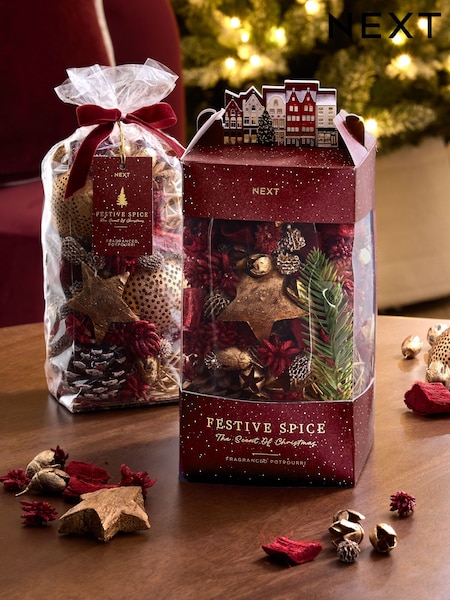 Red & Gold Festive Spice Room Spray (AM2881) | £8 - £14