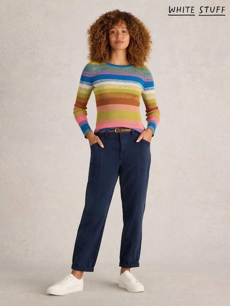 White Stuff Blue Thea Trousers (AM3051) | £59