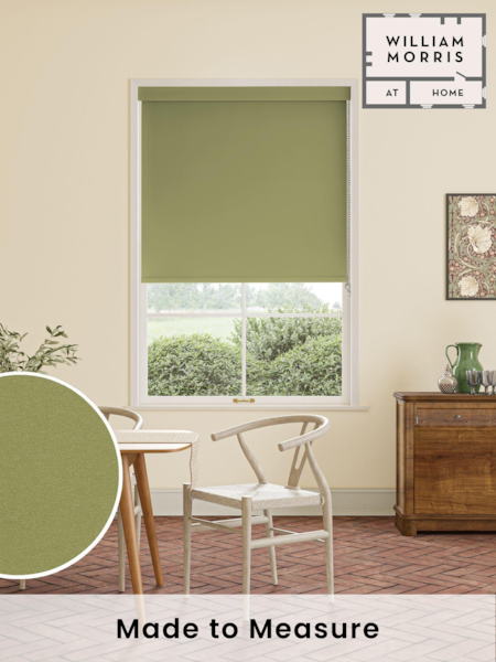 William Morris At Home Artichoke Green Waltham Made to Measure Roller Blind (AM3117) | £63