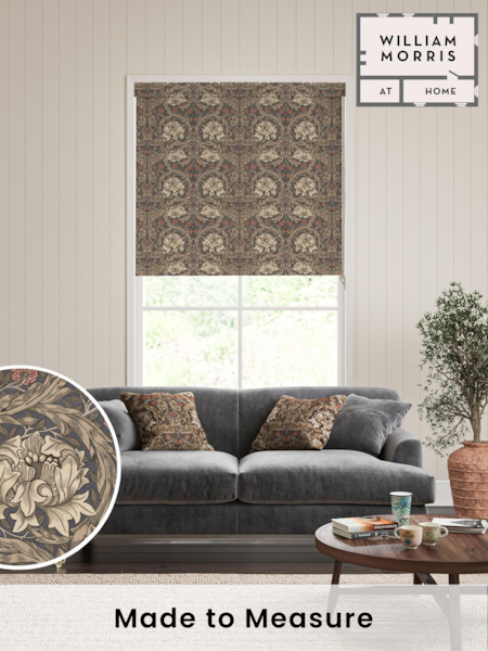 William Morris At Home Natural Walnut African Marigold Made to Measure Roller Blind (AM3127) | £61