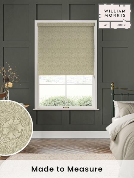 William Morris At Home Jute Natural Marigold Made to Measure Roller Blind (AM3133) | £61