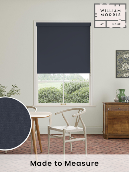 William Morris At Home Indigo Blue Waltham Made to Measure Roller Blind (AM3141) | £63