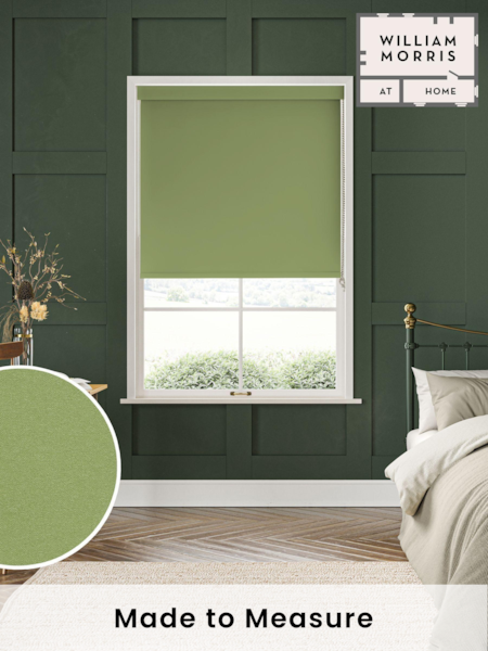 William Morris At Home Nettle Green Waltham Made to Measure Roller Blind (AM3145) | £63