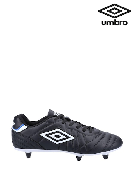 Umbro Black Speciali Liga Soft Ground Football Boots (AM3247) | £44