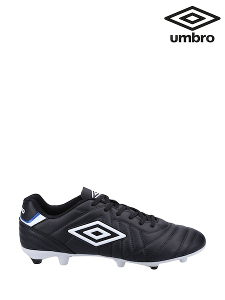 Umbro Black Speciali Liga Firm Ground Football Boots (AM3249) | £44