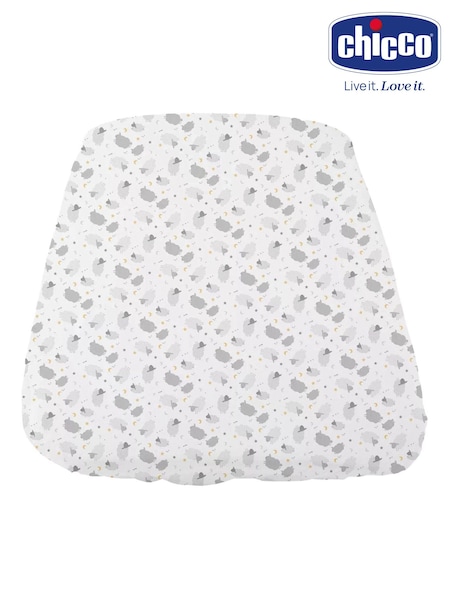 Chicco Set of 2 Grey Crib Forever Fitted Sheets (AM3252) | £29.90