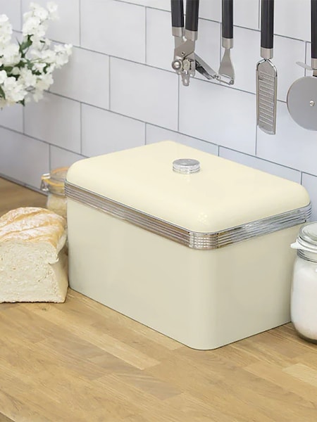 Swan Cream Retro Bread Bin (AM3321) | £30