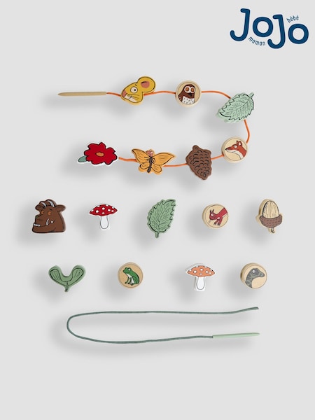 JoJo Maman Bébé Natural The Gruffalo Threading Beads (AM3466) | £16