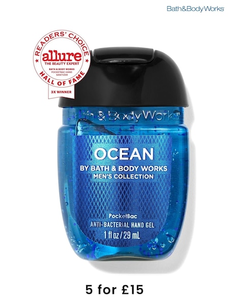 Bath & Body Works Ocean PocketBac Hand Sanitizer 1 fl oz / 29 mL (AM3608) | £4