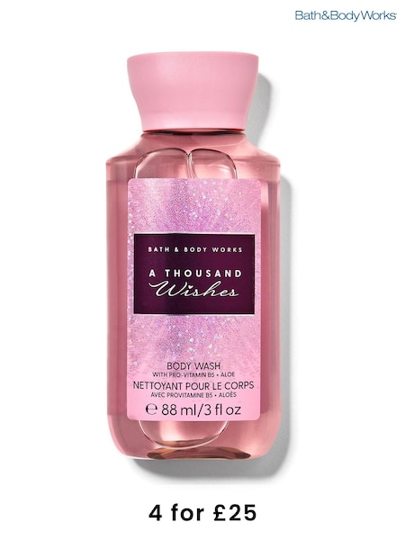 Bath & Body Works A Thousand Wishes Travel Size Body Wash 3 fl oz / 88 ml (AM3782) | £9