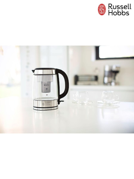 Russell Hobbs Black and Clear Purity Glass Kettle (AM4090) | £45