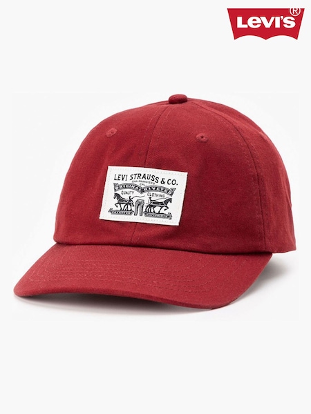 Levi's® Red Dad Relaxed Heritage 100% Cotton Cap (AM4119) | £30