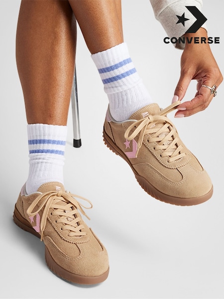 Converse Brown Run Star Low Trainers (AM4456) | £85