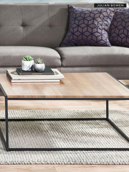 Julian Bowen Sonoma Oak Tribeca Square Coffee Table (AM4581) | £115