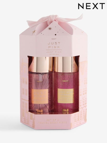 Set of 2 Just Pink Intense 75ml Body Mist Gift Set (AM4610) | £10