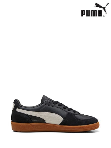 Puma Black Mens Palermo Trainers (AM4807) | £75