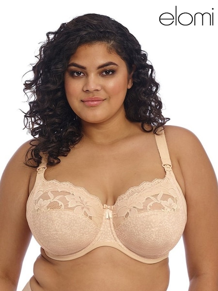 Elomi Nursing and Maternity Pink Molly Underwired Bra (AM4835) | £47