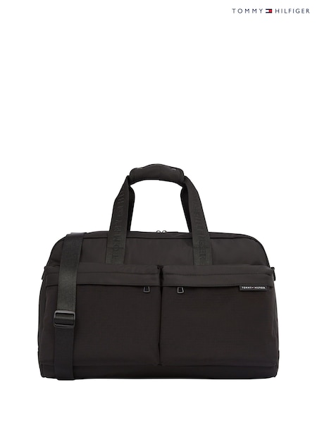 Tommy Hilfiger Black Duffle Bag (AM4855) | £120