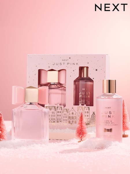 Just Pink 100ml Perfume and 200ml Shower Gel Christmas Edition Gift Set (AM4913) | £20