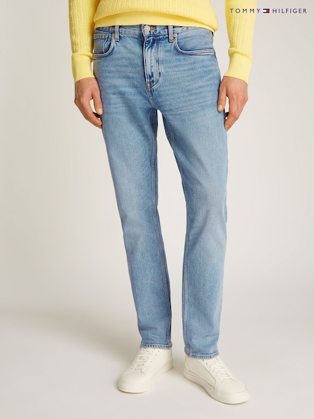 Tommy Hilfiger Blue Light Regular Mercer Straight Jeans (AM5236) | £120