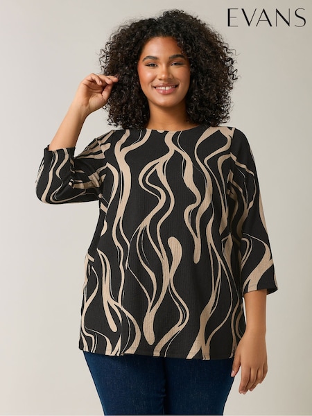 Evans Long Sleeve Shell Top (AM5334) | £32