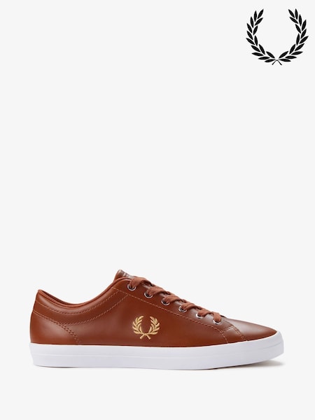 Fred Perry Baseline Lear Trainers (AM5444) | £85