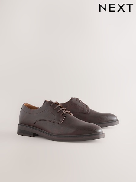Brown Smart Casual Derby Shoes (AM5450) | £38
