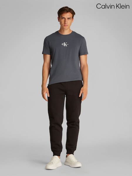 Calvin Klein Metallic Monologo 100% Cotton T-Shirt (AM5488) | £35