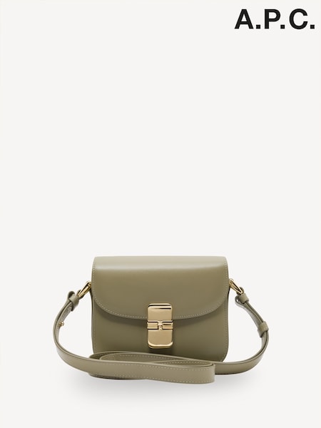 A.P.C. Green Grace Mini Bag (AM5670) | £650