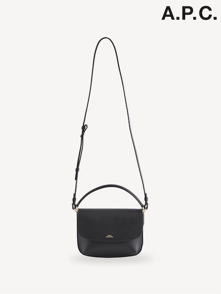 A.P.C. Black Sarah Shoulder Mini Bag (AM5687) | £520