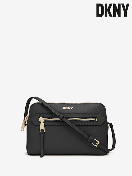 DKNY Bryant Avenue Dome Cross-Body Black Bag (AM5715) | £185