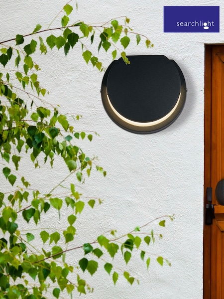 Searchlight Black Blaze LED Outdoor Wall Light (AM6404) | £30
