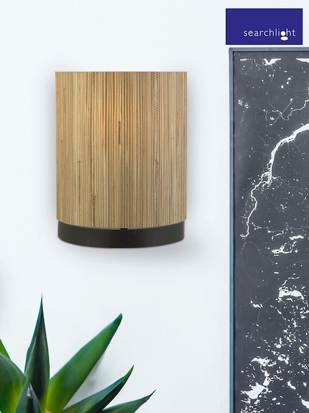 Searchlight Black Field 1 Wall Light (AM6415) | £26