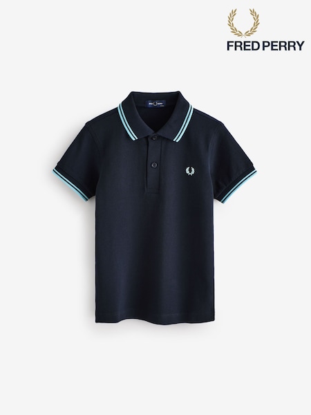 Fred Perry Kids Twin Tipped Polo Shirt (AM6463) | £45