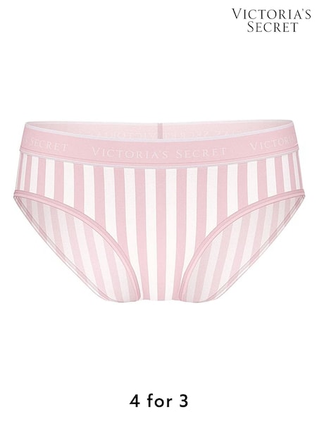 Victoria's Secret Pretty Blossom Pink Stripe Hipster Knickers (AM6521) | £9