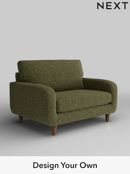 Chunky Chenille/Dark Moss Green Camden (AM6592) | £799